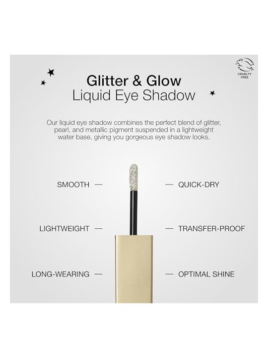 Ombretto liquido Stila Glitter & Glow donna 4,5ml Kitten Karma