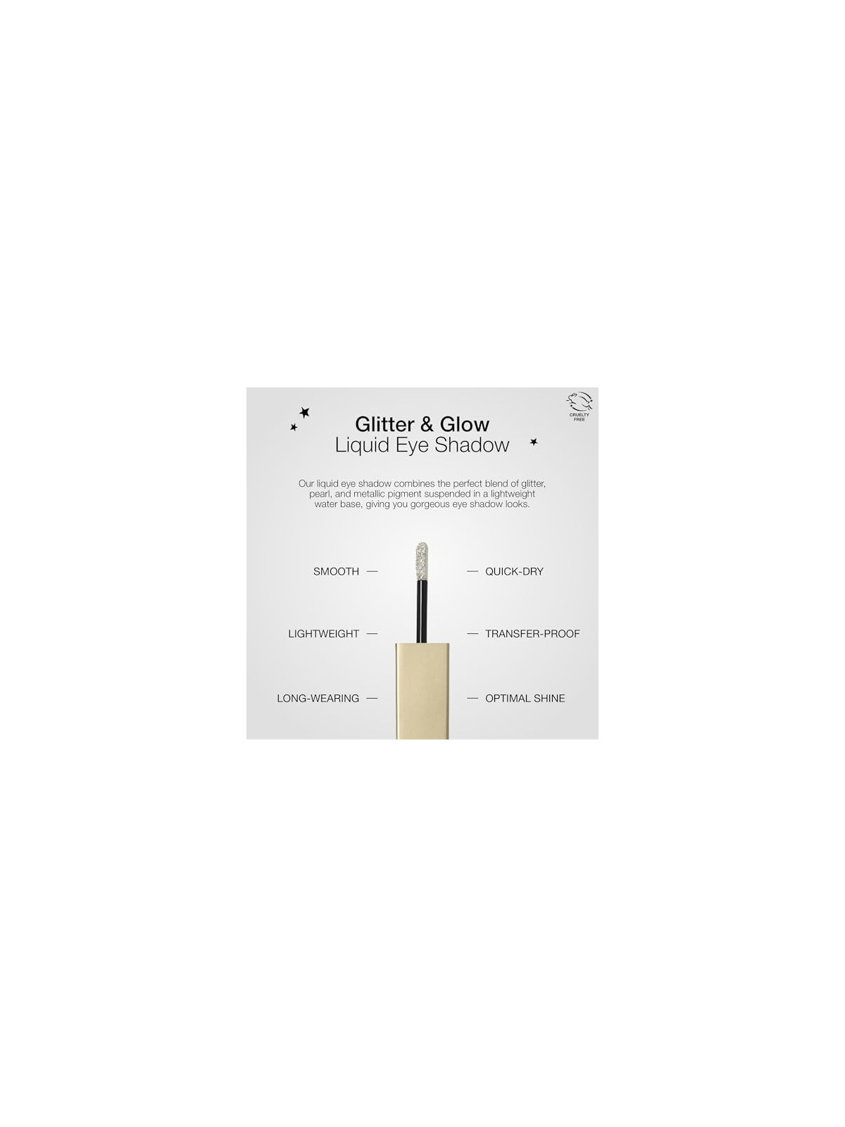 Ombretto liquido Stila Glitter & Glow donna 4,5ml Kitten Karma