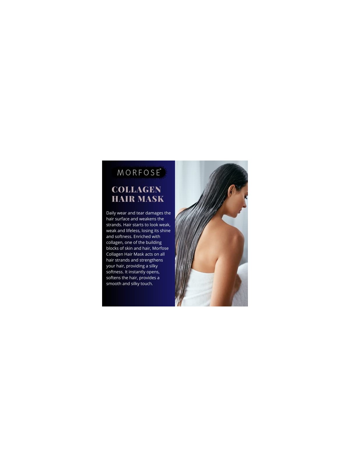 Maschera per capelli al collagene MORFOSE Professional Reach