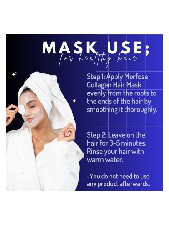 Maschera per capelli al collagene MORFOSE Professional Reach