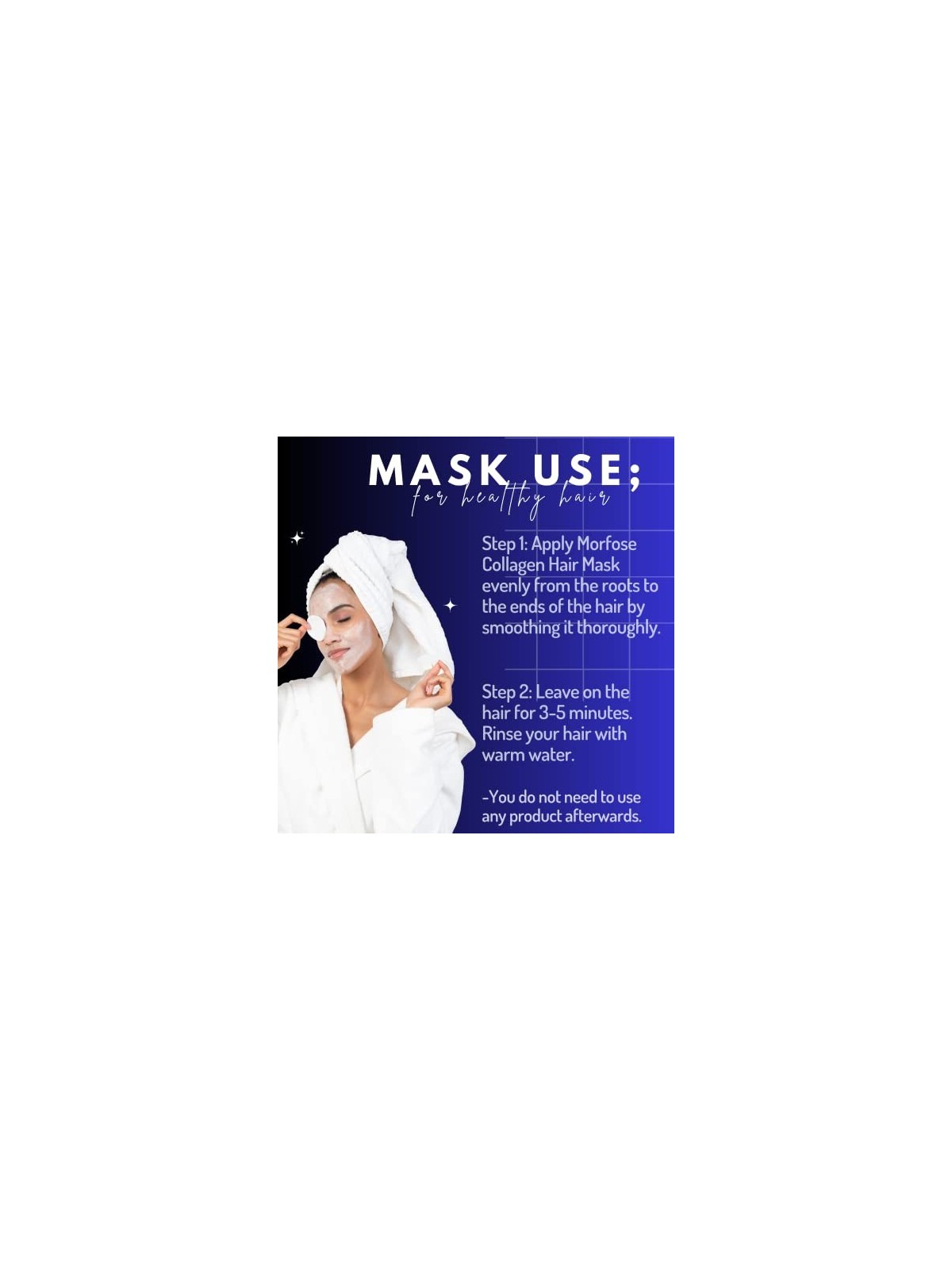 Maschera per capelli al collagene MORFOSE Professional Reach