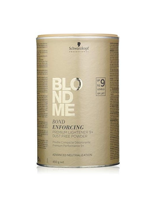 Schwarzkopf Professional Blond Me Bond Enforcing Premium Decolorante Colore dei capelli 9 donna 4500g
