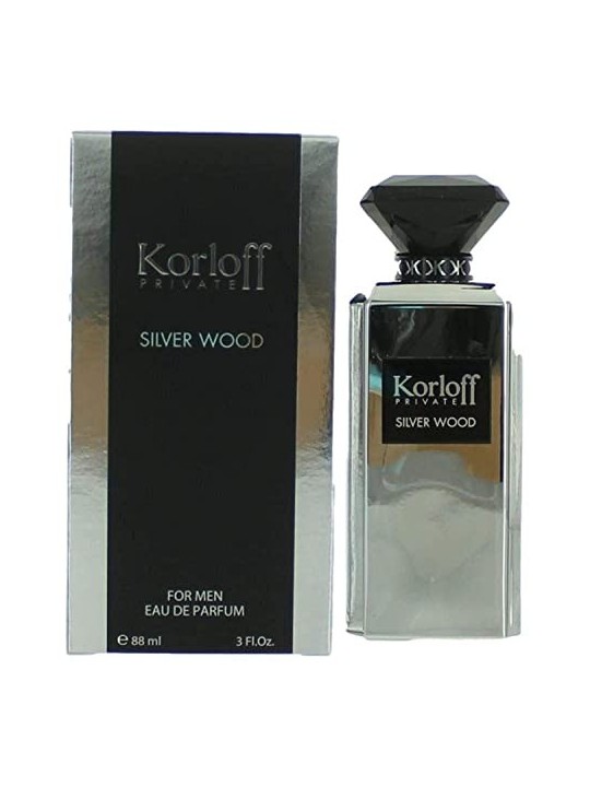 Korloff Silver Wood Eau De Parfum 88 ml man