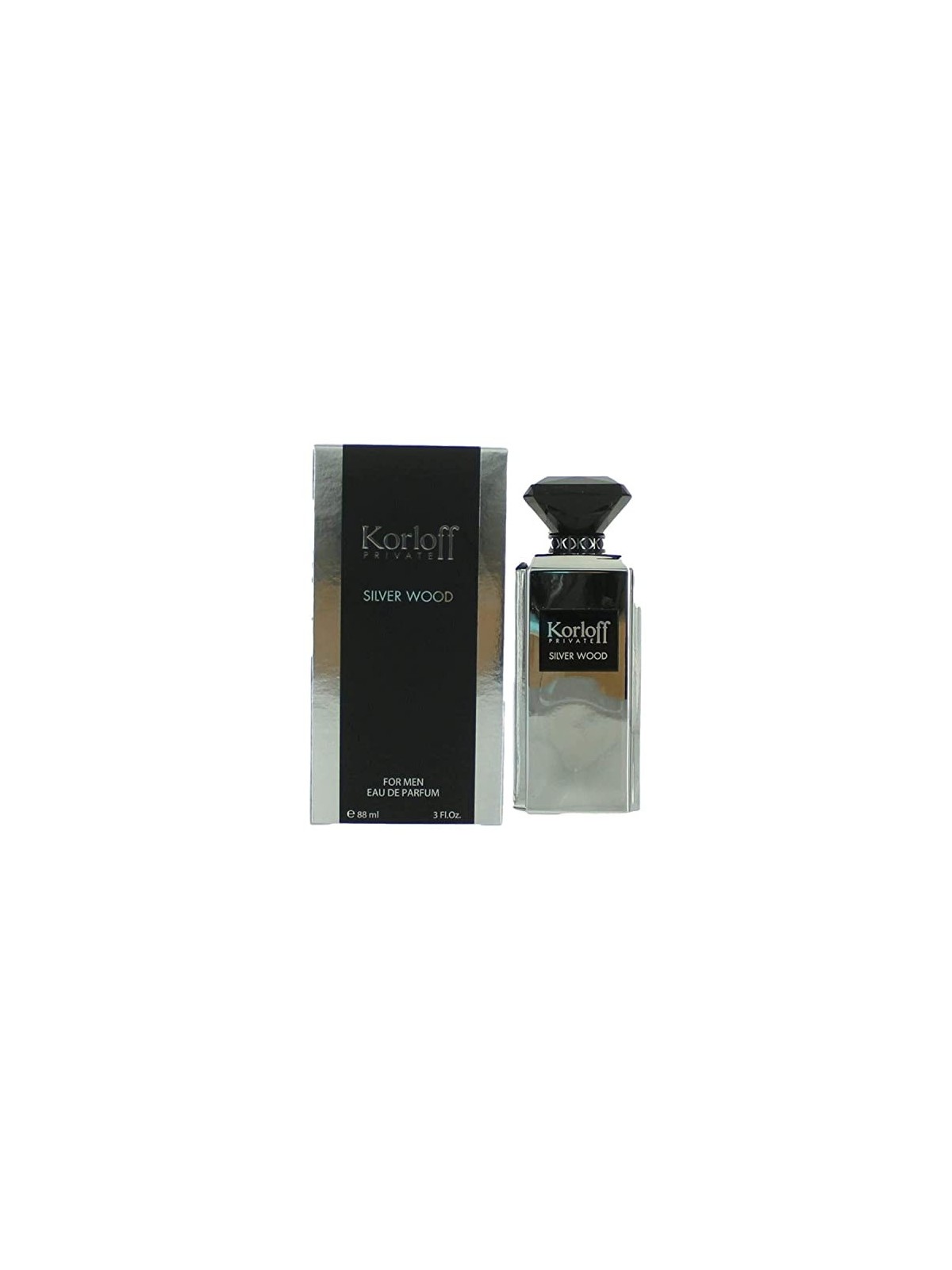 Korloff Silver Wood Eau De Parfum 88 ml man