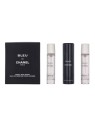Chanel Bleu De Chanel Pour Homme Giftset uomo 60ml 3x20ml eau de parfum Travel Spray & 2 Refills