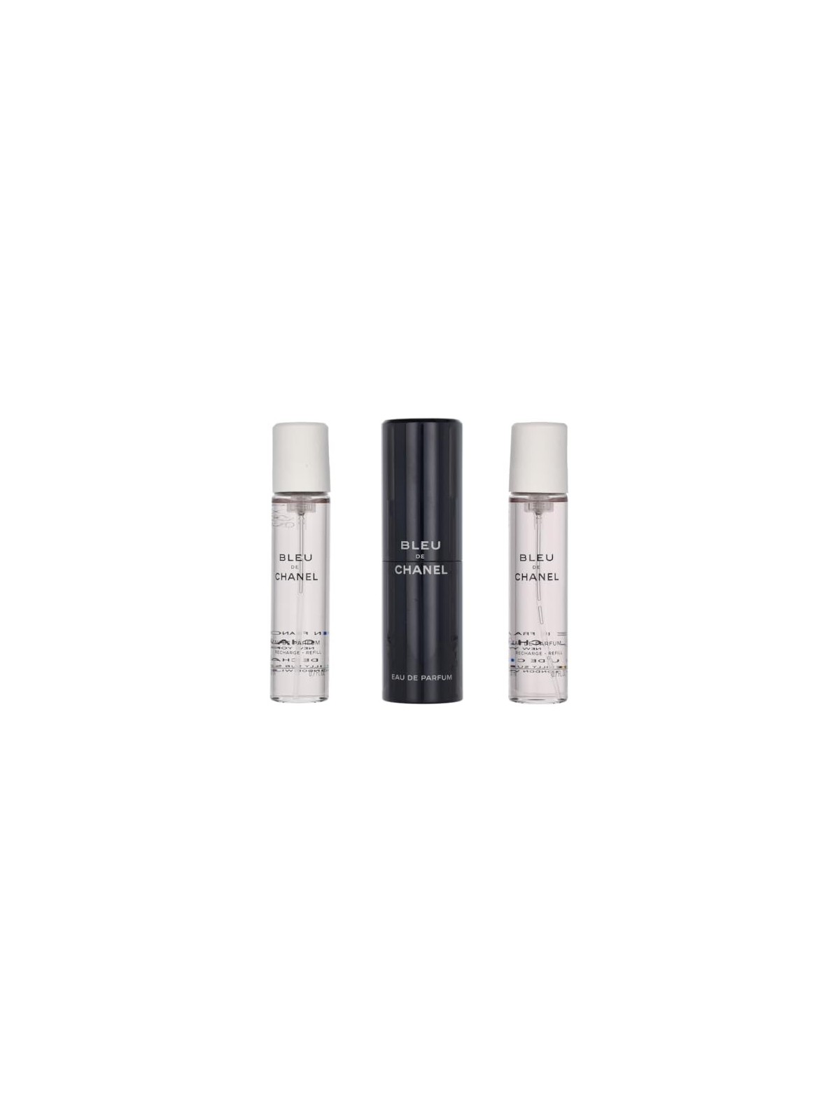 Chanel Bleu De Chanel Pour Homme Giftset uomo 60ml 3x20ml eau de parfum Travel Spray & 2 Refills