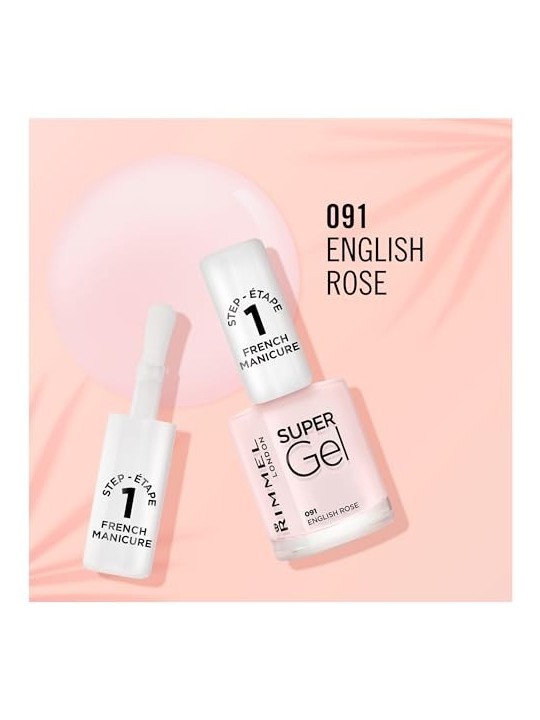 Smalto Semipermanente per French Manicure 12 ml 091 English Rose