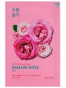 Maschera di Lino Emolliente con Rosa Damasco Holika Holika 20ml