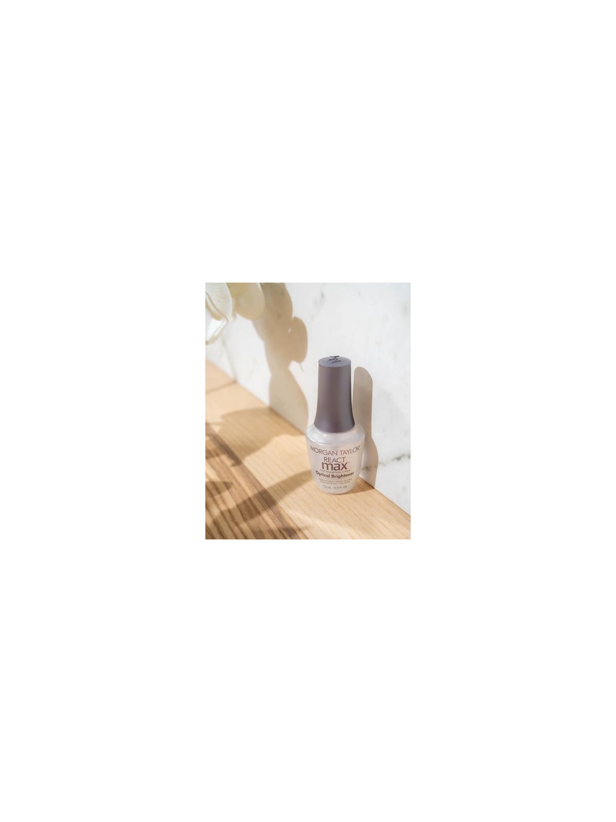 Rinforzatore unghie base Morgan Taylor REACT MAX OPTICAL 15ml unisex