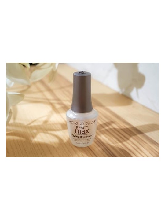 Rinforzatore unghie base Morgan Taylor REACT MAX OPTICAL 15ml unisex