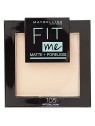 Maybelline Fit Me Polvere opaca e poreless 9 g 105 Natural Ivory