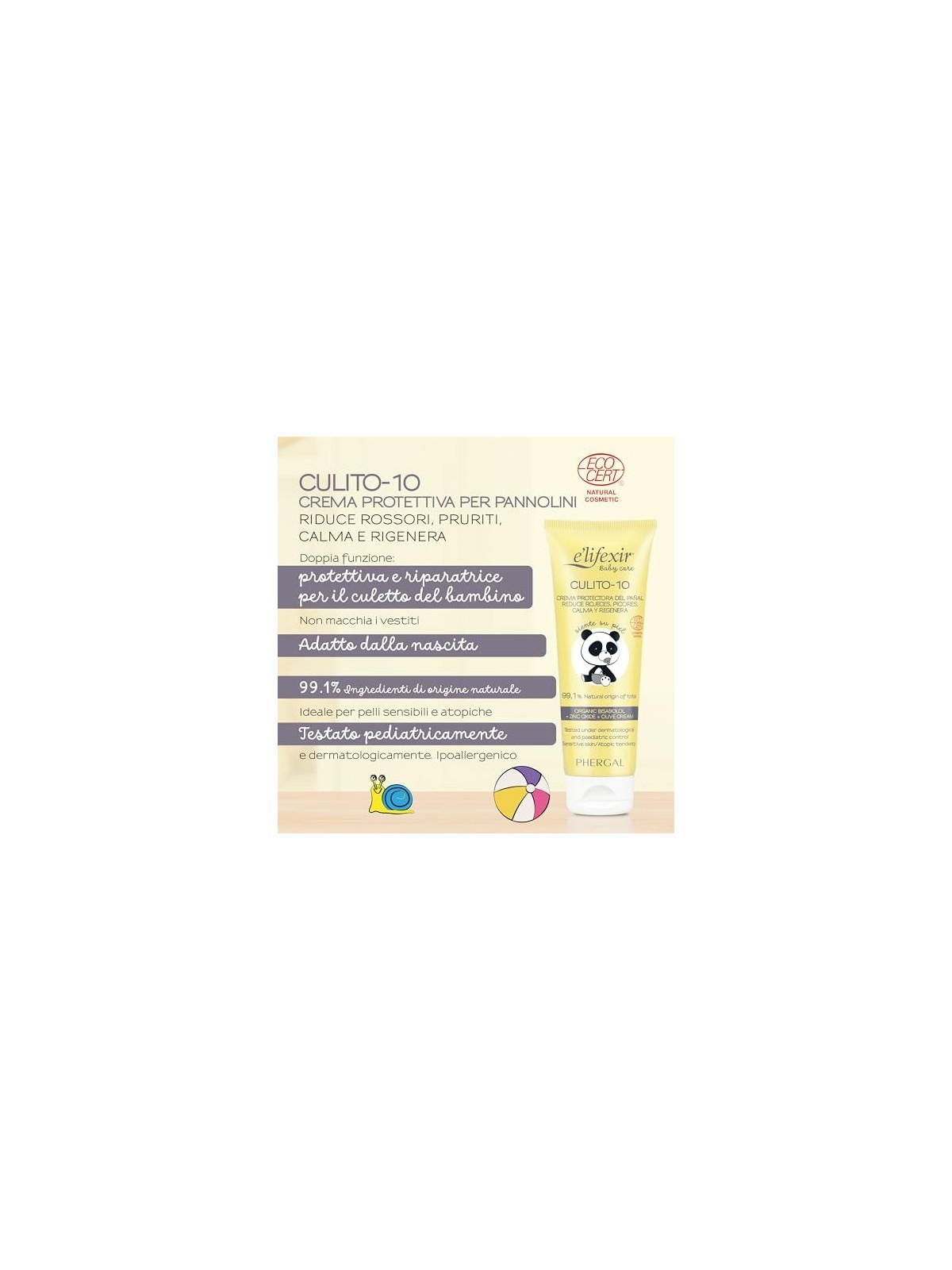 ELifexir BABY CARE fondo10 75ml unisex