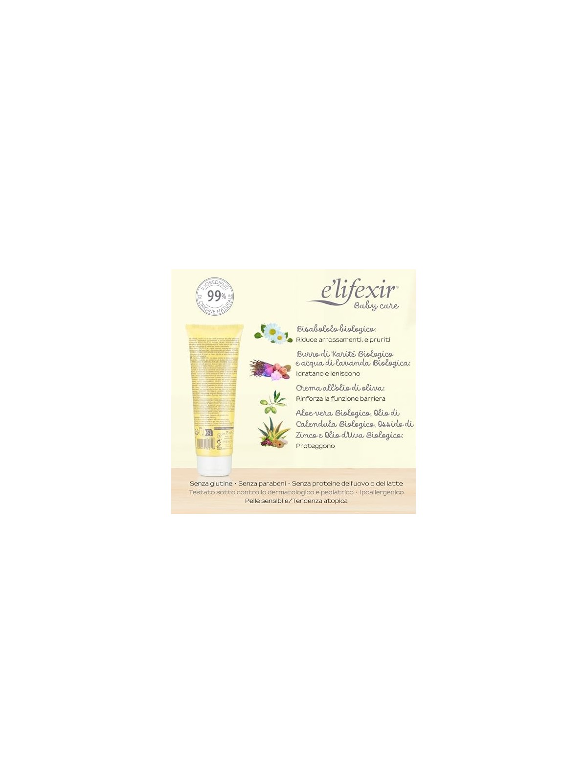 ELifexir BABY CARE fondo10 75ml unisex