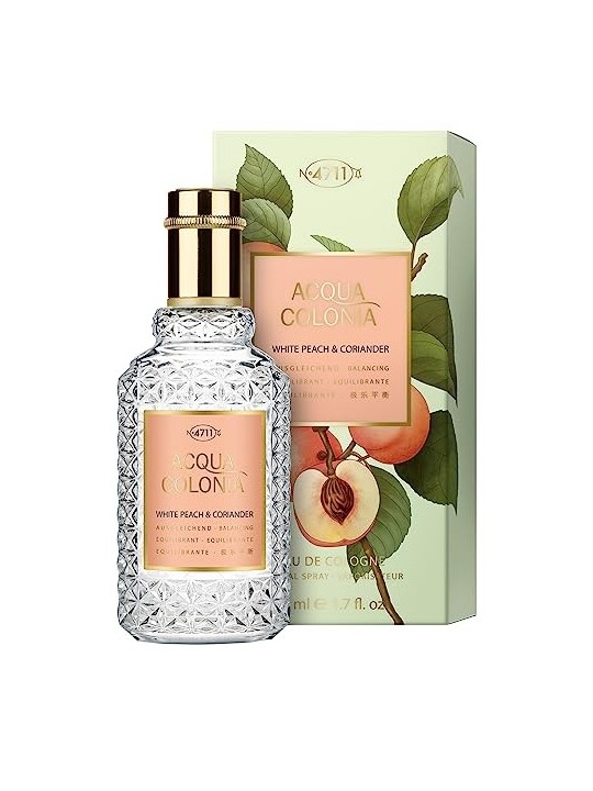 4711 Acqua Colonia White Peach & Coriander Eau de Cologne 50ml
