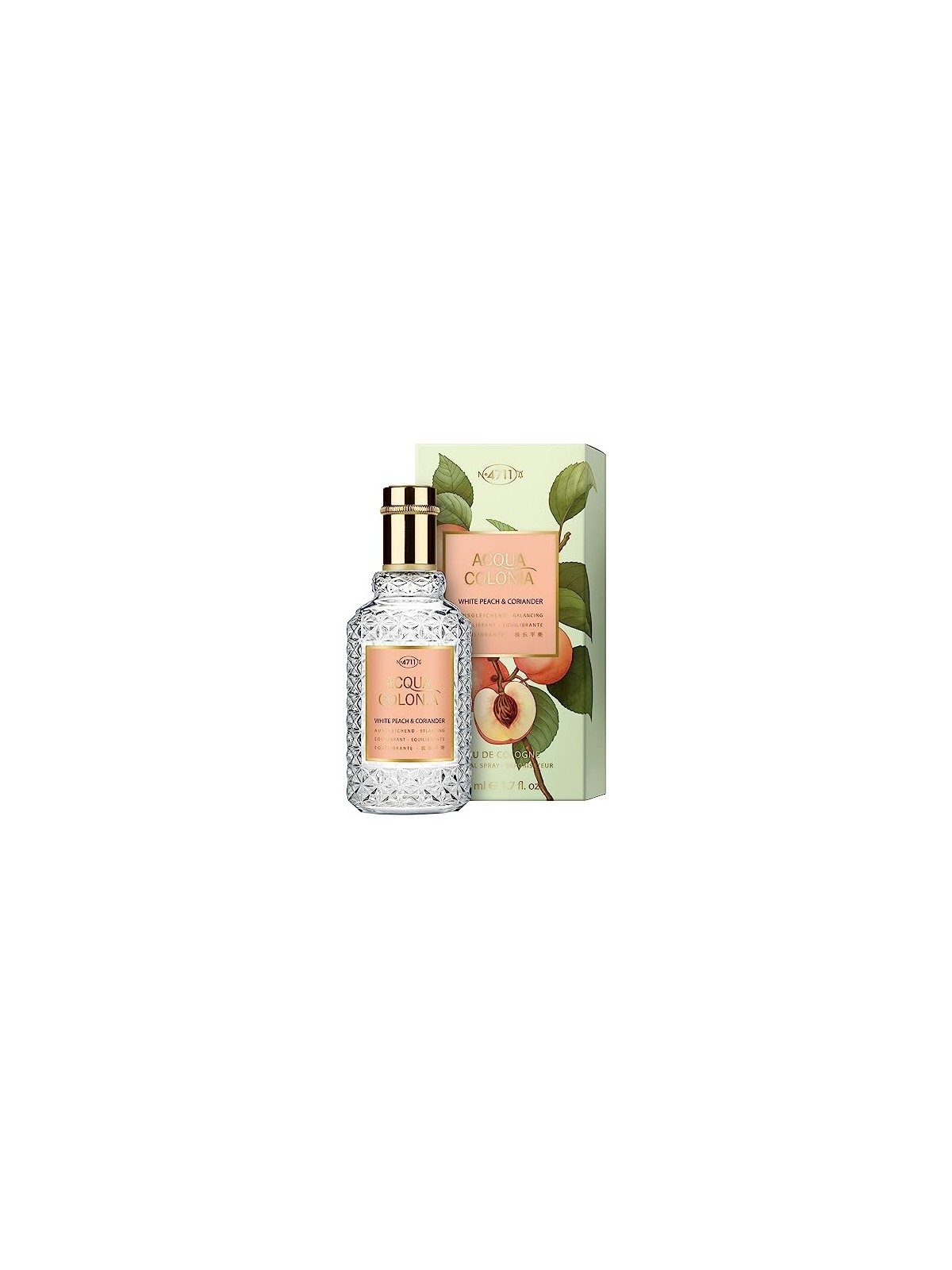 4711 Acqua Colonia White Peach & Coriander Eau de Cologne 50ml