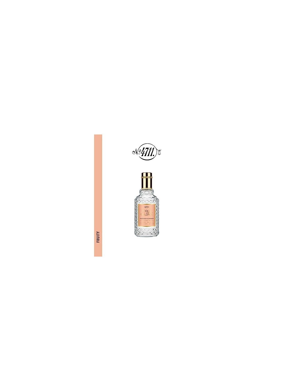 4711 Acqua Colonia White Peach & Coriander Eau de Cologne 50ml