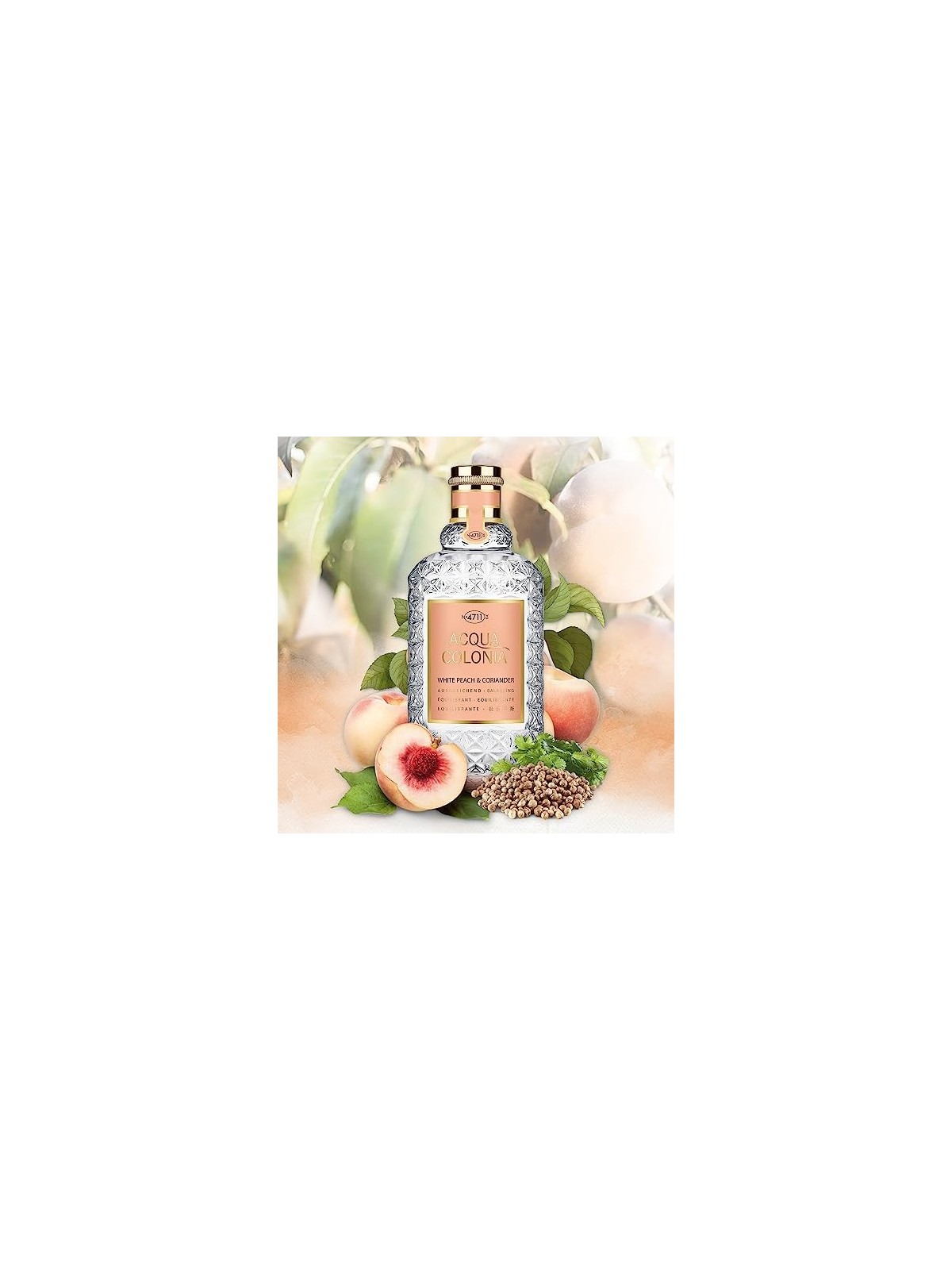 4711 Acqua Colonia White Peach & Coriander Eau de Cologne 50ml