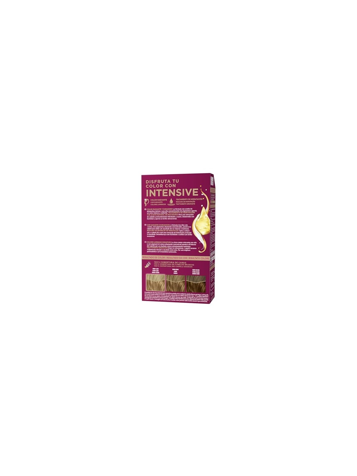 Palette INTENSIVE tinta n8 2 biondo beige