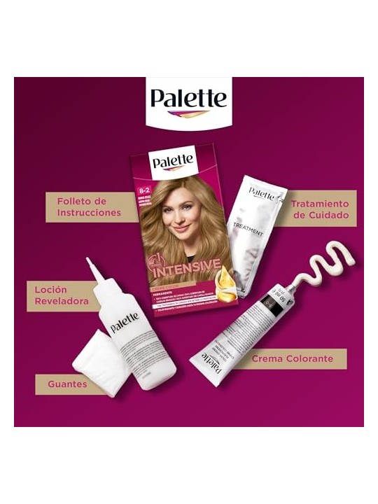 Palette INTENSIVE tinta n8 2 biondo beige