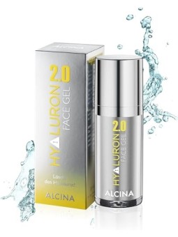 Alcina Hyaluron 20 Gel Viso  Gel Idratante e Antirughe per il Viso Donna 30ml
