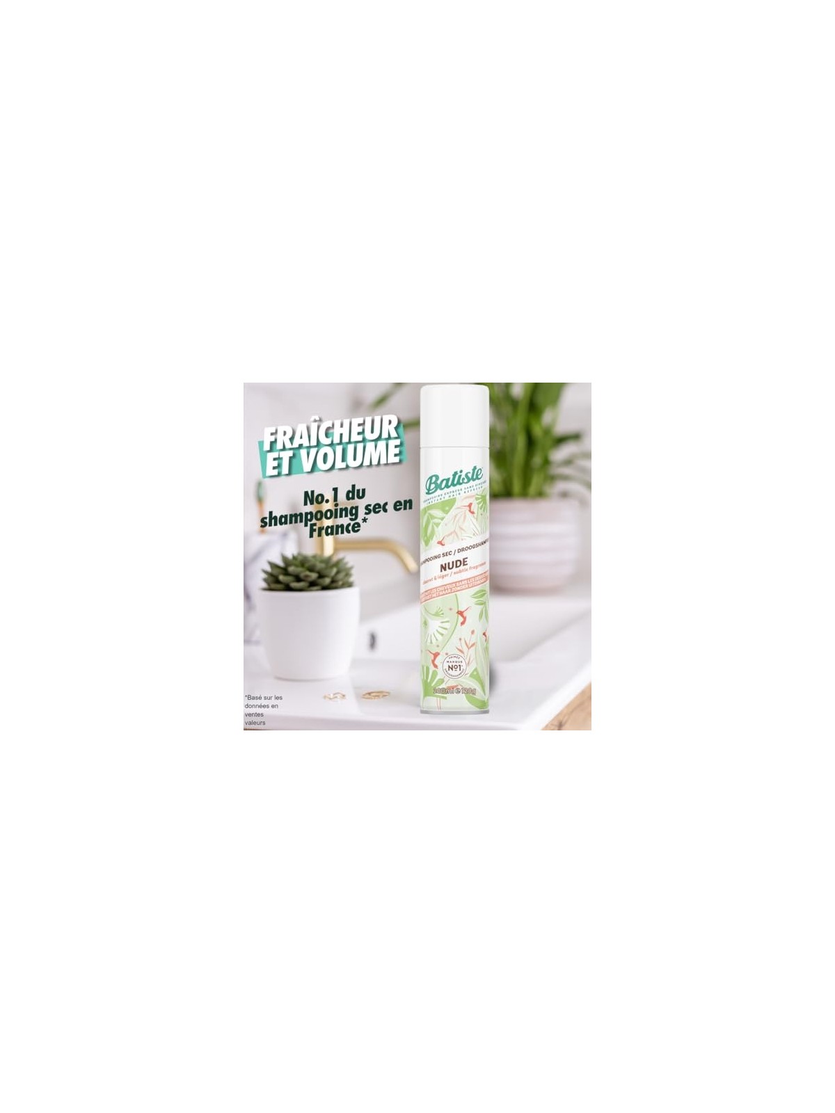 Batiste Bare Dry Shampoo Naturale e Leggero donna 200ml