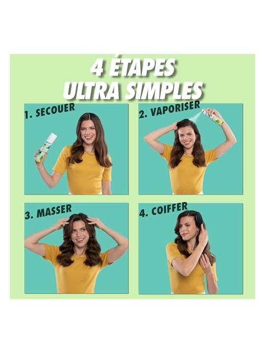 Batiste Bare Dry Shampoo Naturale e Leggero donna 200ml