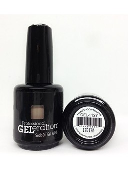 Jessica Geleration Colori Smalto SemiPermanente per Unghie GEL1127 Contorni Nudi 15ml donna