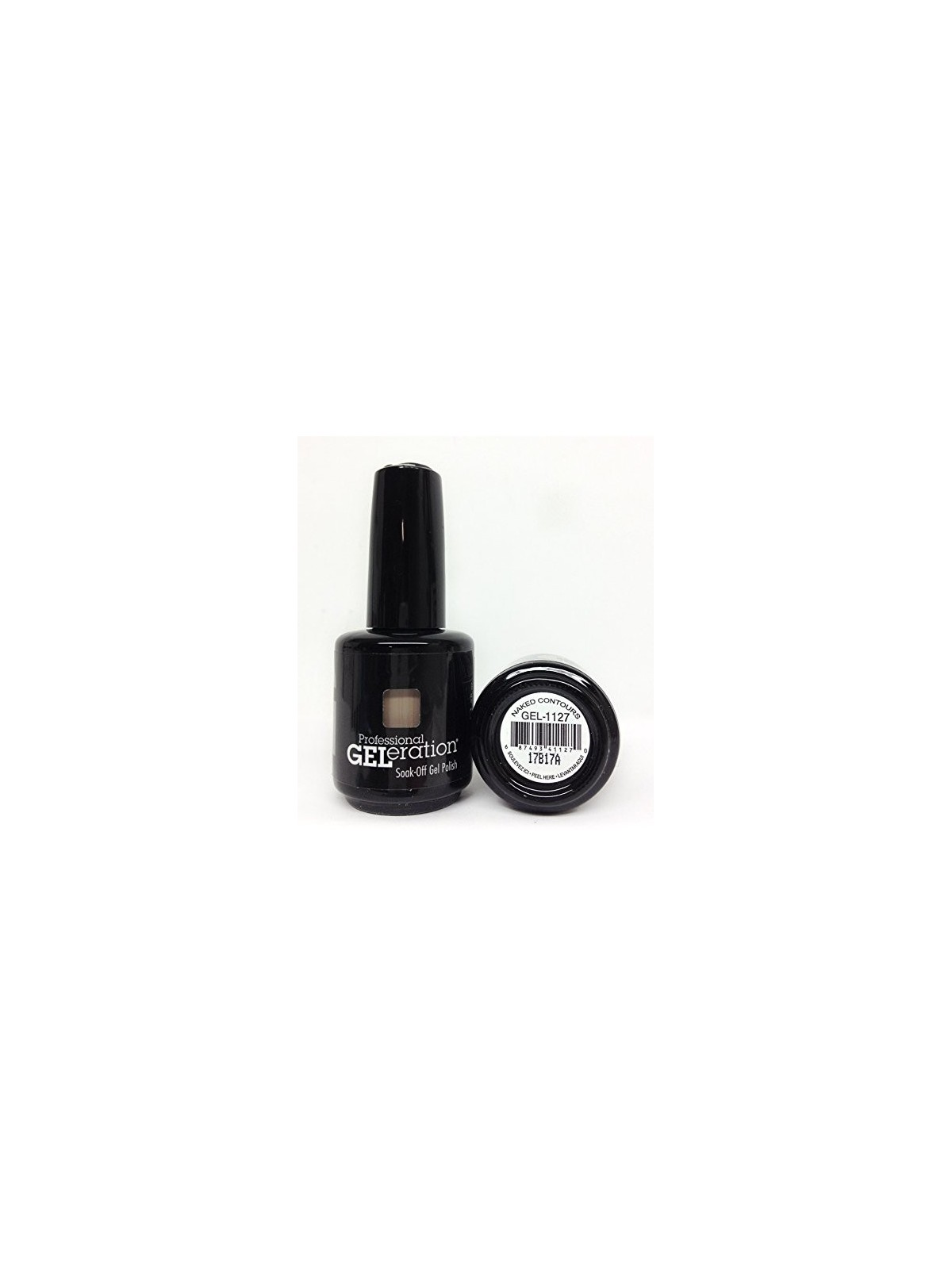 Jessica Geleration Colori Smalto SemiPermanente per Unghie GEL1127 Contorni Nudi 15ml donna