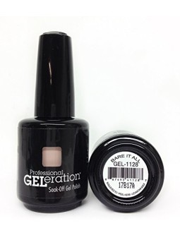 Jessica Geleration Colours Smalto Semipermanente per Unghie GEL1128 Bare It All 15ml donna