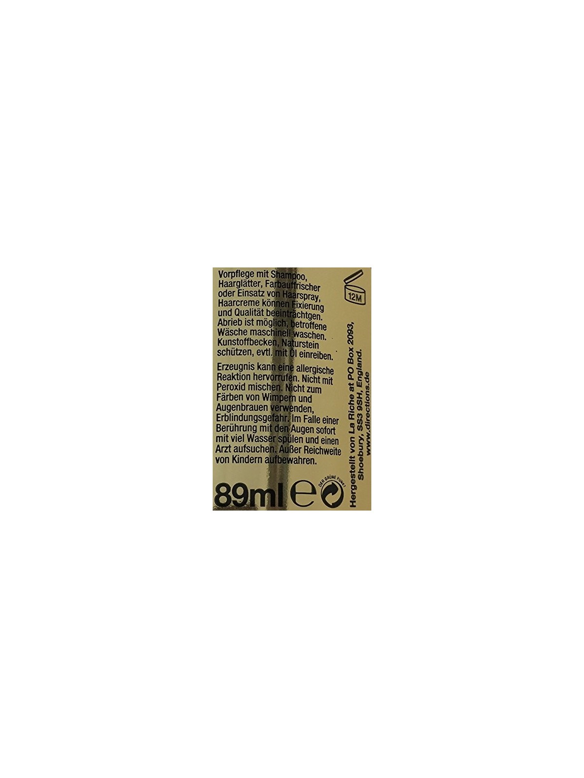 Tinta condizionante semipermanente per capelli donna 100ml Wisteria