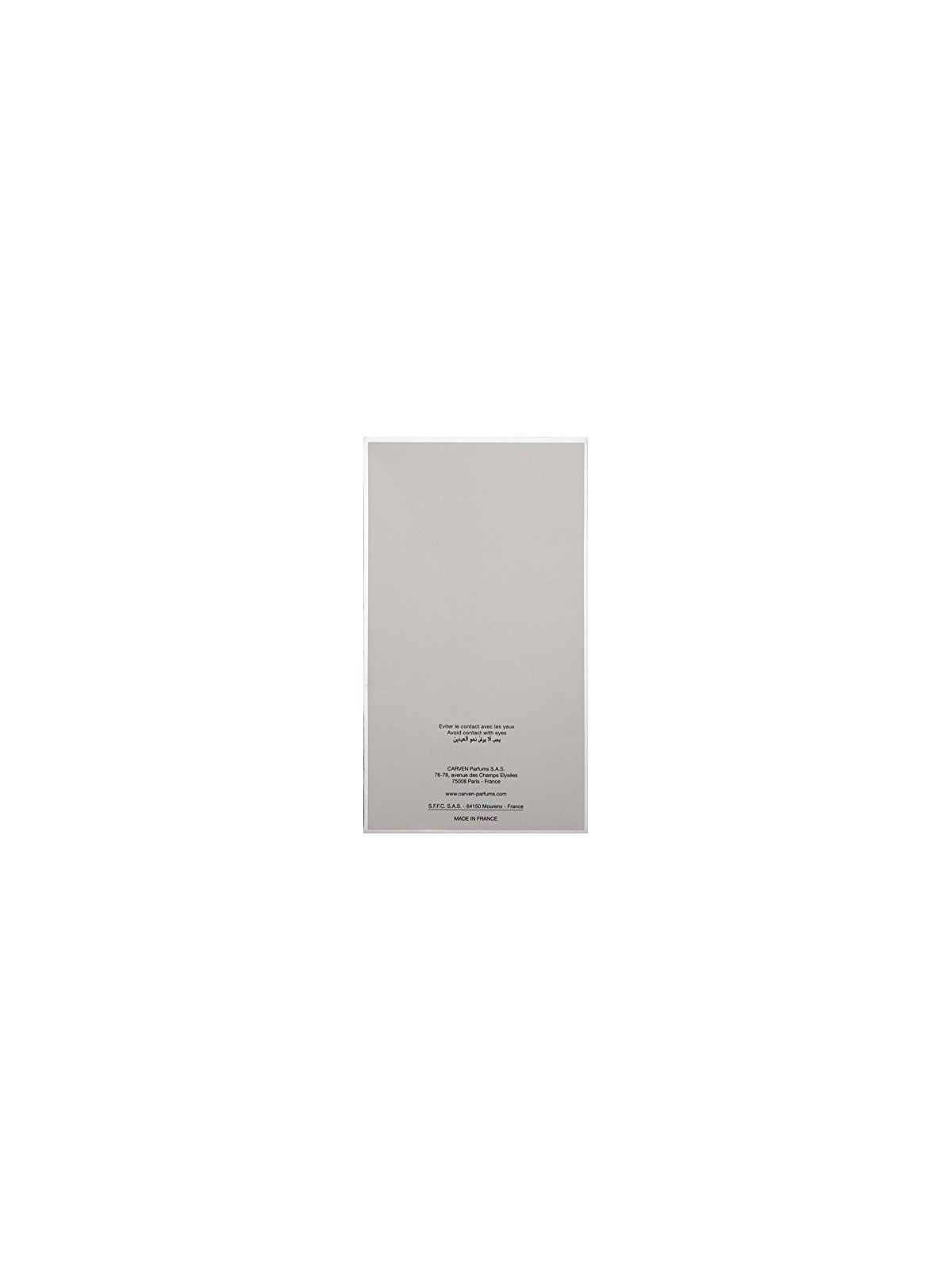 Carven LEau Intense Balsamo Dopobarba uomo 100ml