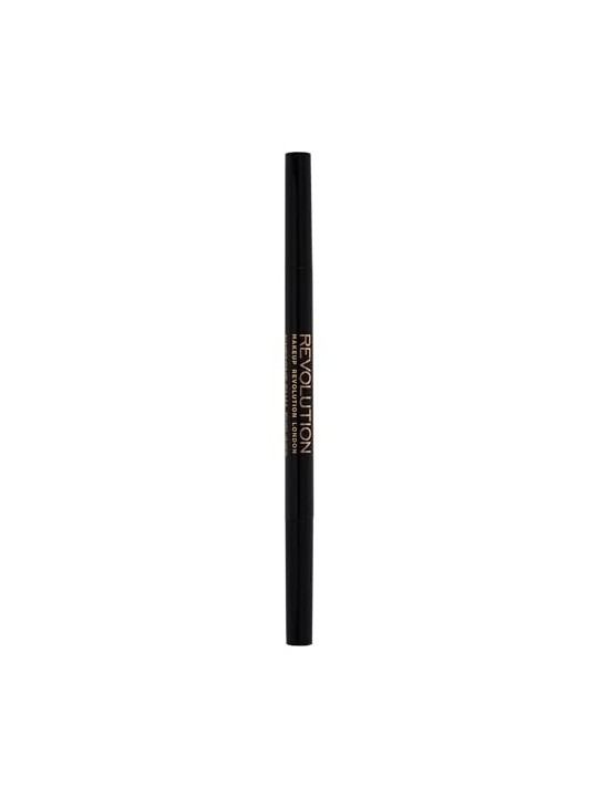 Revolution Make Up DUAL EYELINER Feltro e Kohl Nero 1ml