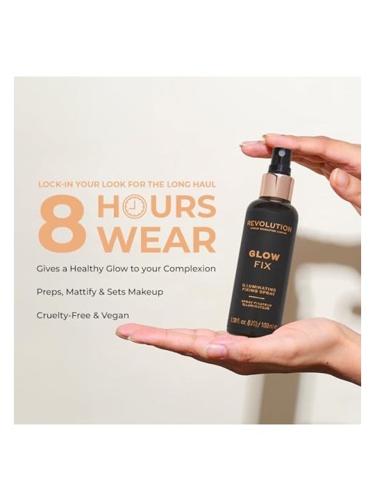 Makeup Revolution Illuminating Fixing Spray 100ml