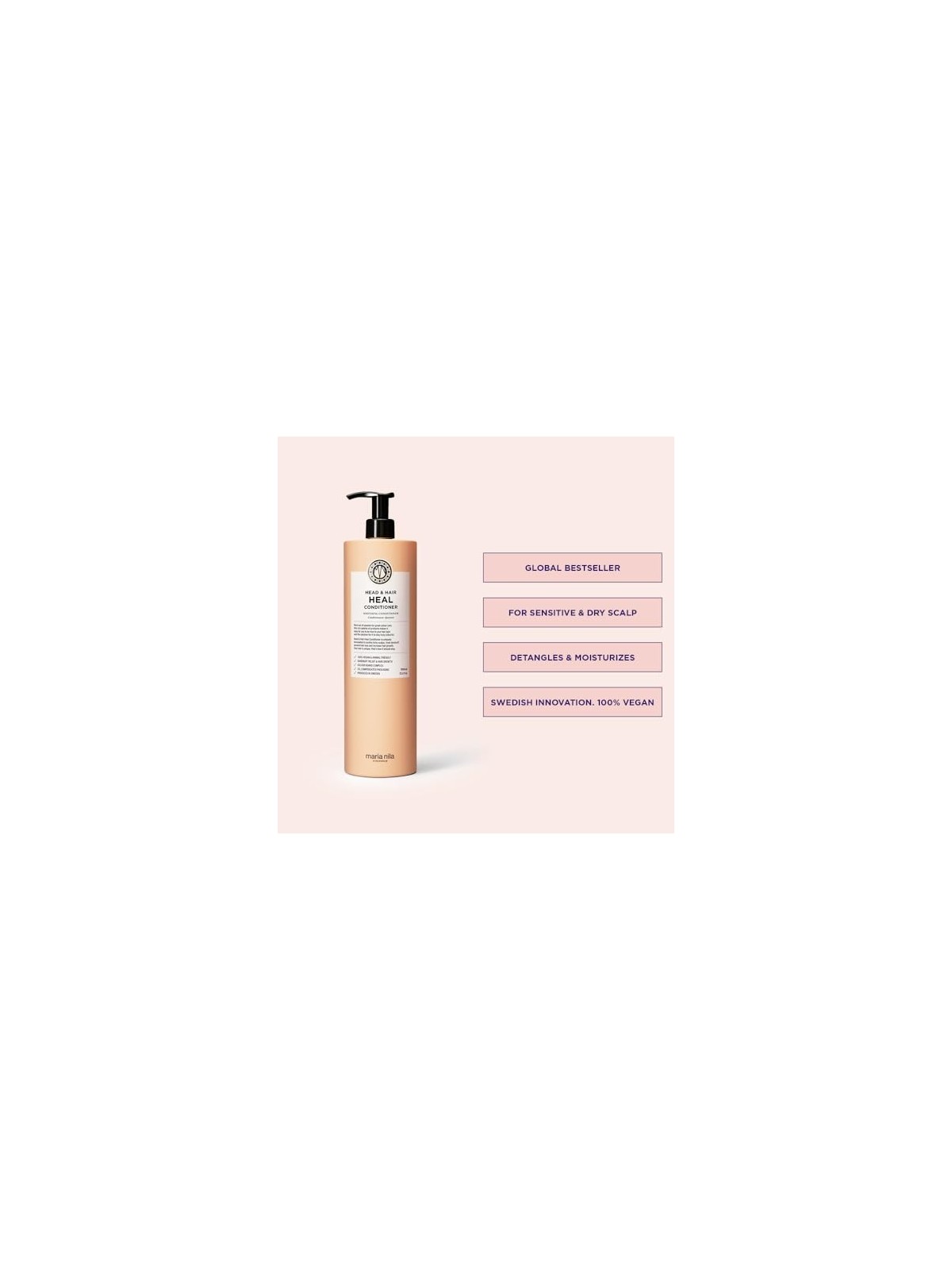 Balsamo antiforfora e anticaduta capelli Maria Nila 1000ml
