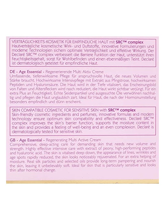 Crema essenziale Declarï¿½ï¿½ Age Control