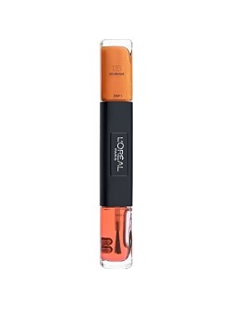 Loreal Infaillible Duo Smalto per Unghie Go-Orange 135 1UN Donna