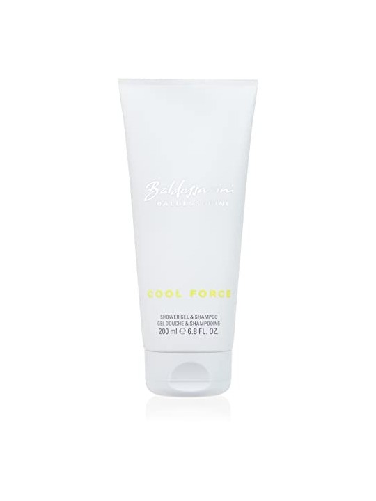 Baldessarini Cool Force Shower Gel & Shampoo uomo 200ml