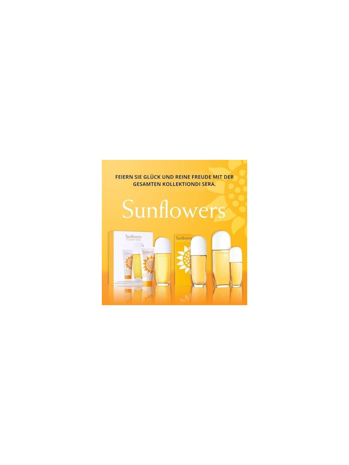 Elizabeth Arden Sunflowers Sunlight Kiss eau de toilette donna 100ml