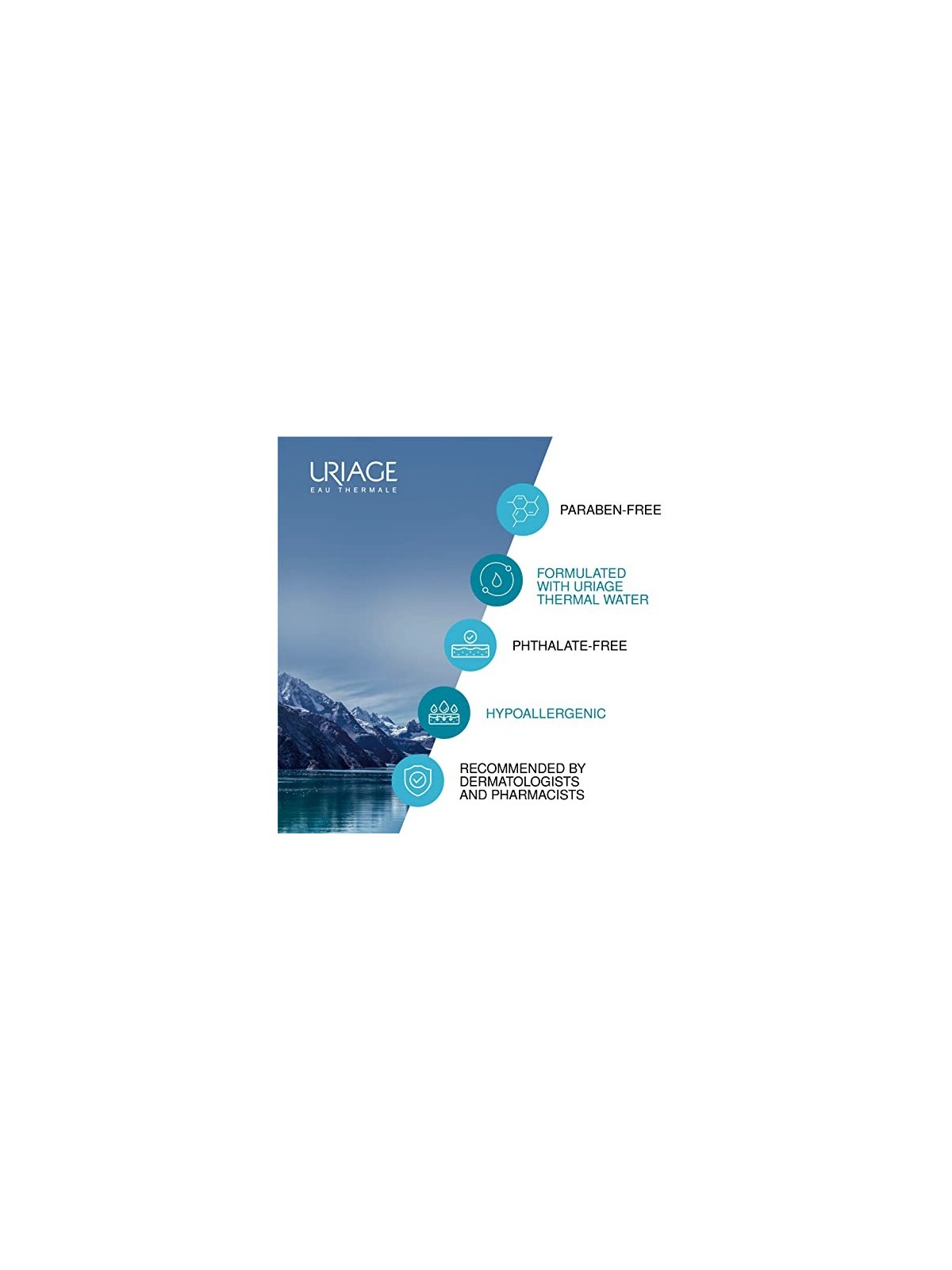 Uriage Cleansing Oil Olio detergente per viso e corpo donna 500ml