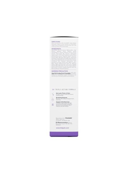 Foligain Balsamo da donna a tripla azione 236ml