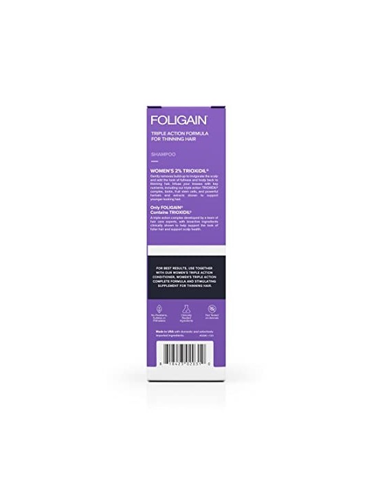 Foligain Shampoo da donna a tripla azione 236ml