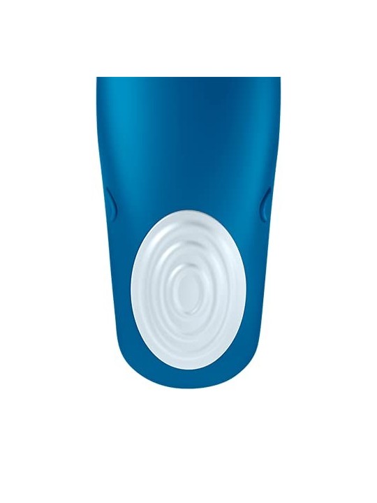 SATISFYER DOUBLE WHALE VIBRATORE BLU 1UN