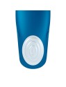 SATISFYER DOUBLE WHALE VIBRATORE BLU 1UN