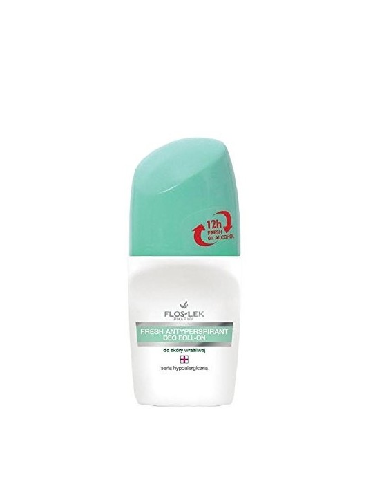 FLOSLEK Pharma Fresh Antiperspirant DEOROLL ON antitraspirante per pelli sensibili 50ml
