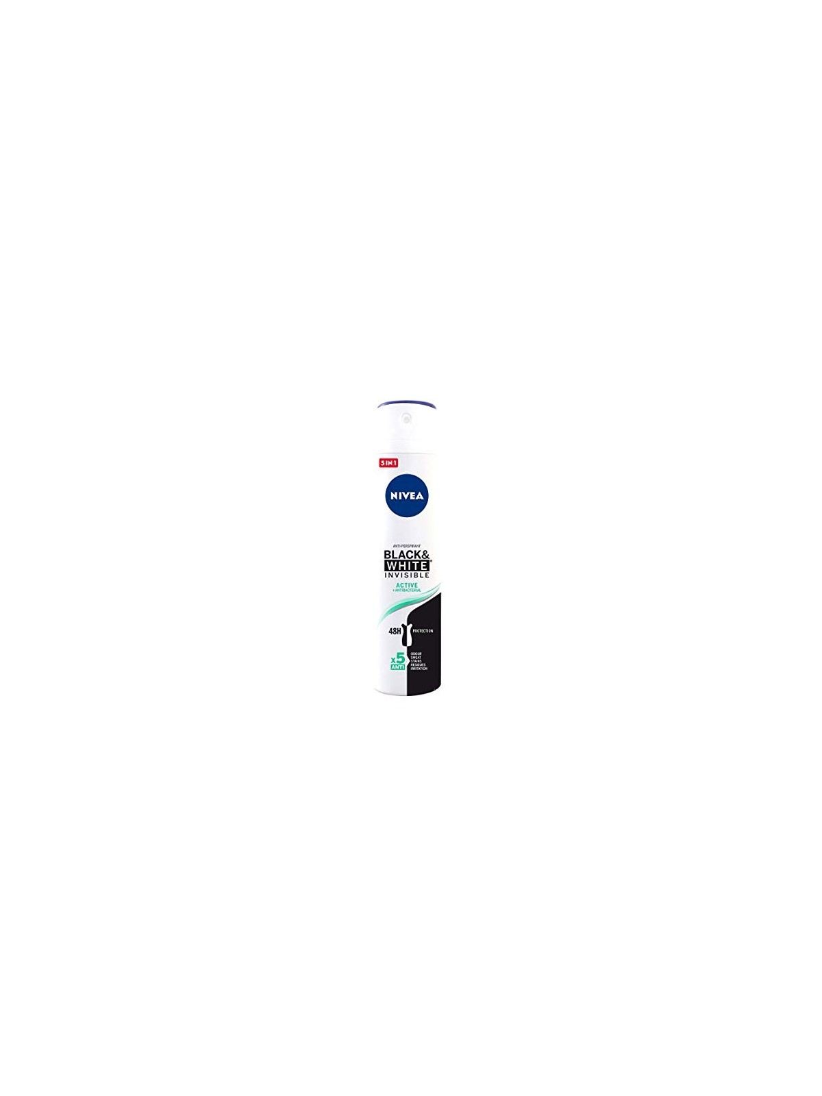 Nivea BLACK and WHITE INVISIBLE ACTIVE deodorante spray