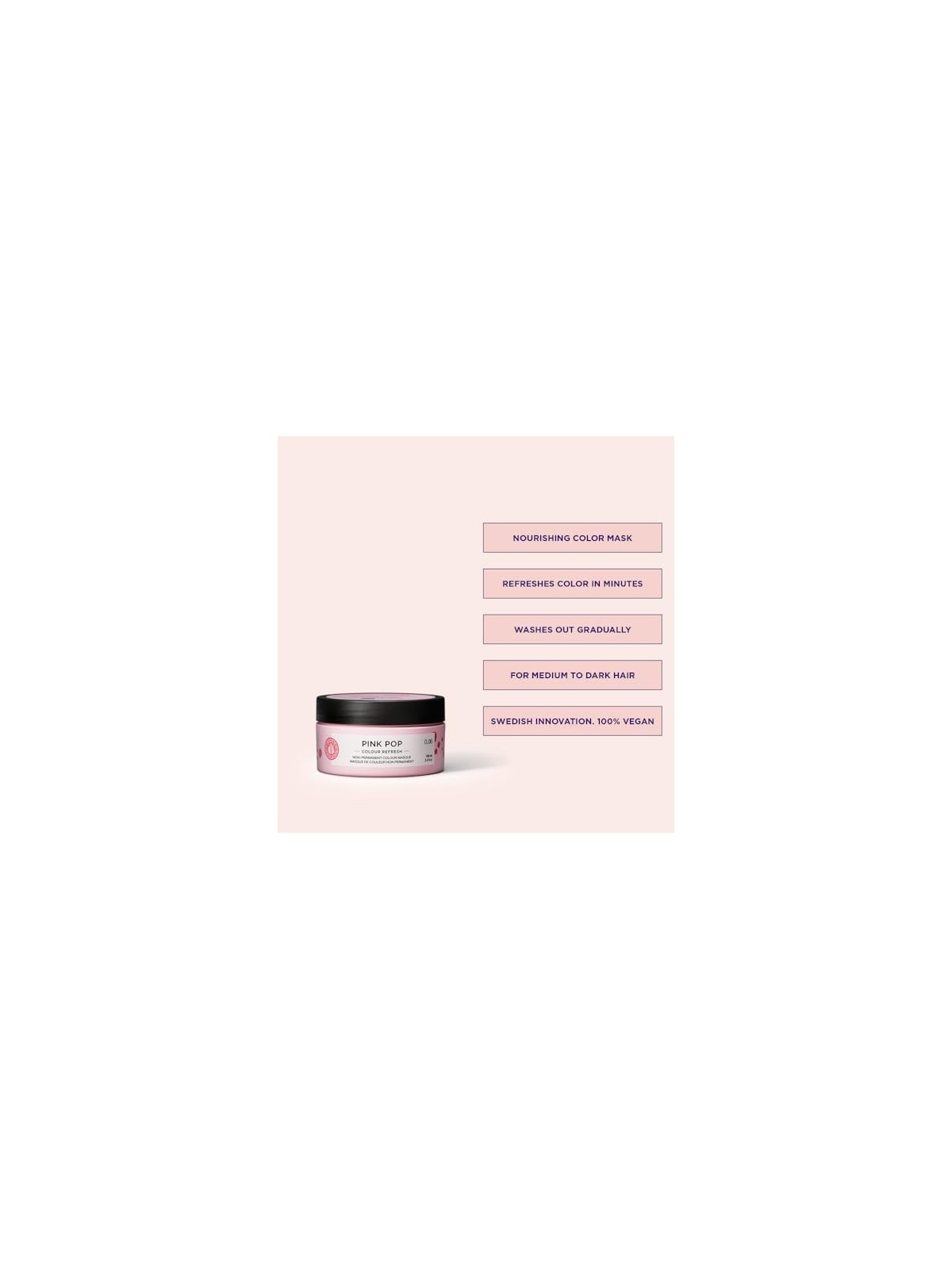 Colour Refresh Non-Pigmented Cream donna 100ml 0.06 Pink Pop
