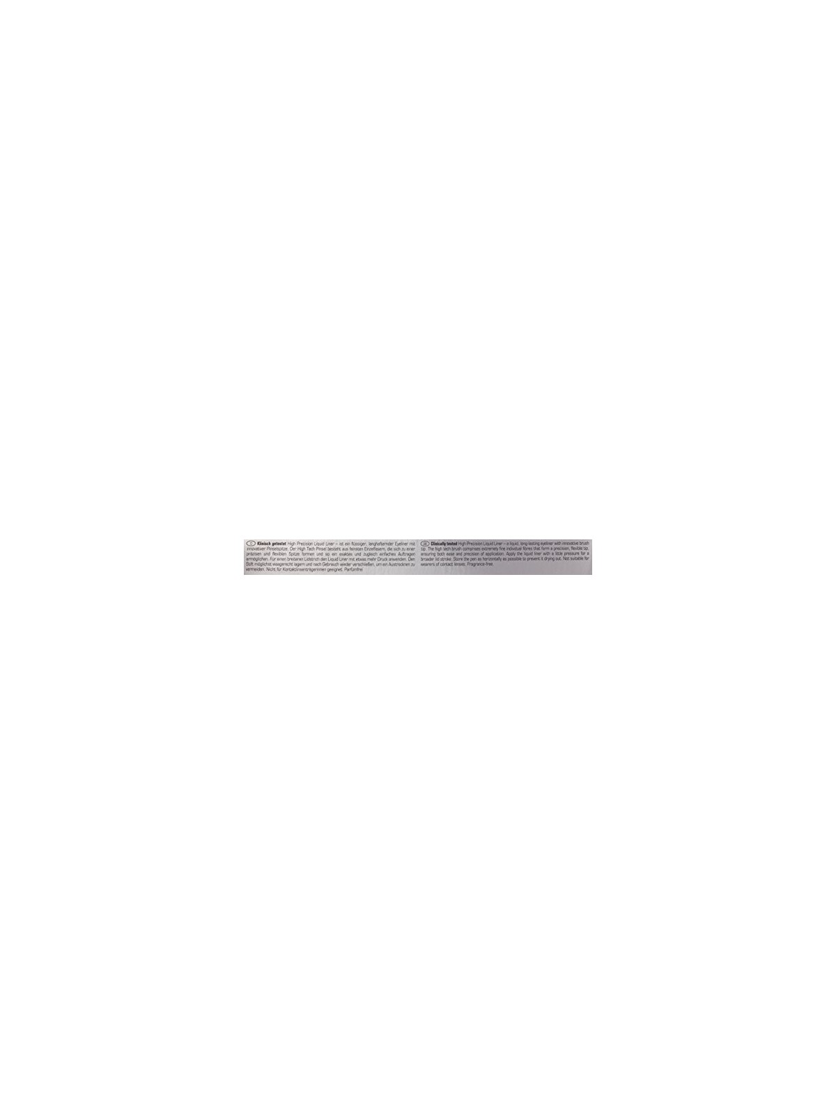 Artdeco High Precision Liquid Eye Liner donna 0,55ml 01 Black 01 Black