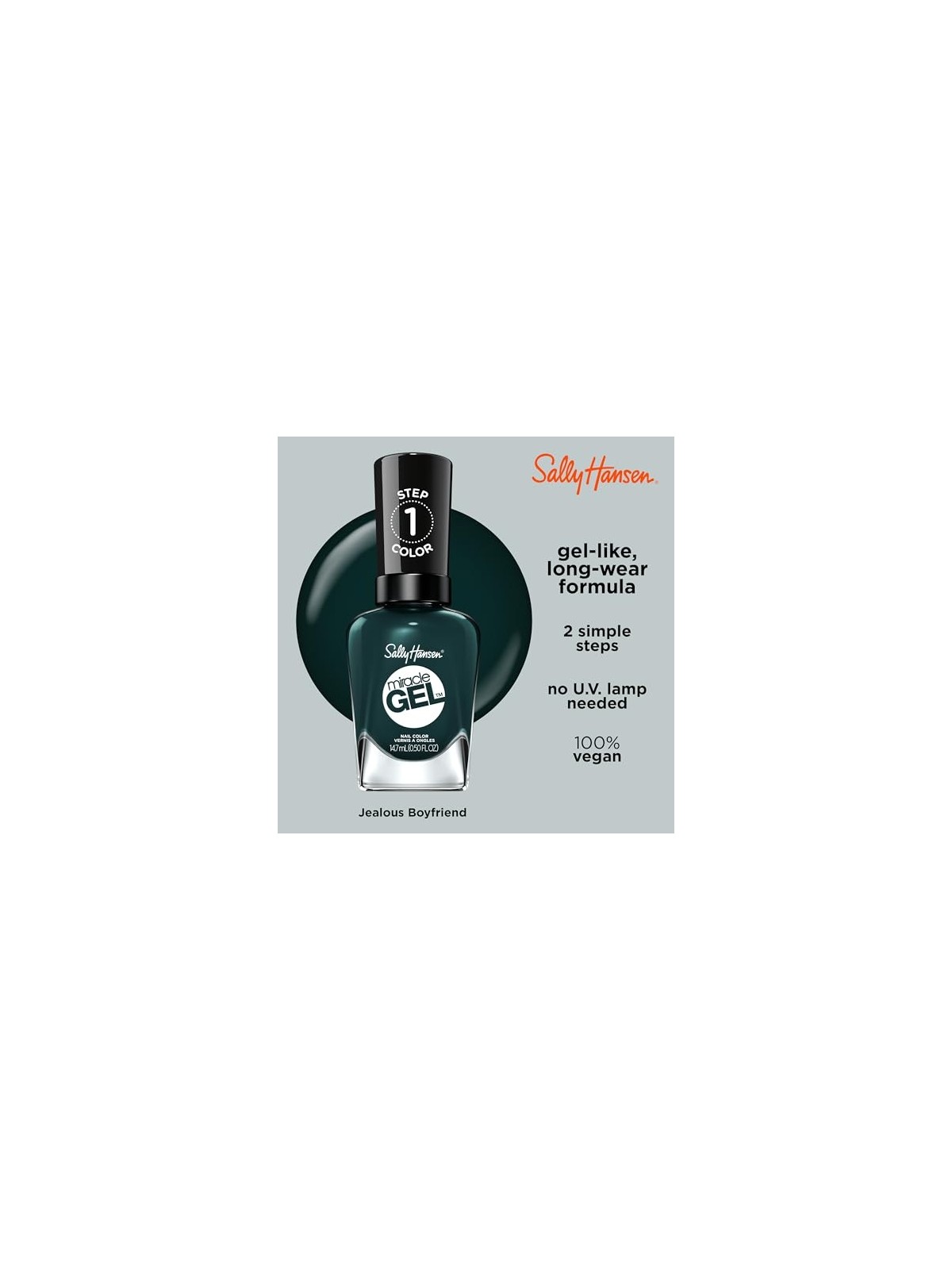 Sally Hansen MIRACLE GEL 676 - smalto gel per donna