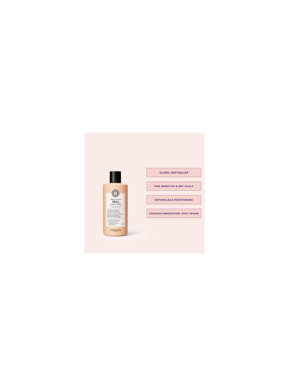 Maria Nila Head & Hair Heal Conditioner unisex 300ml Sulphate & Paraben Free