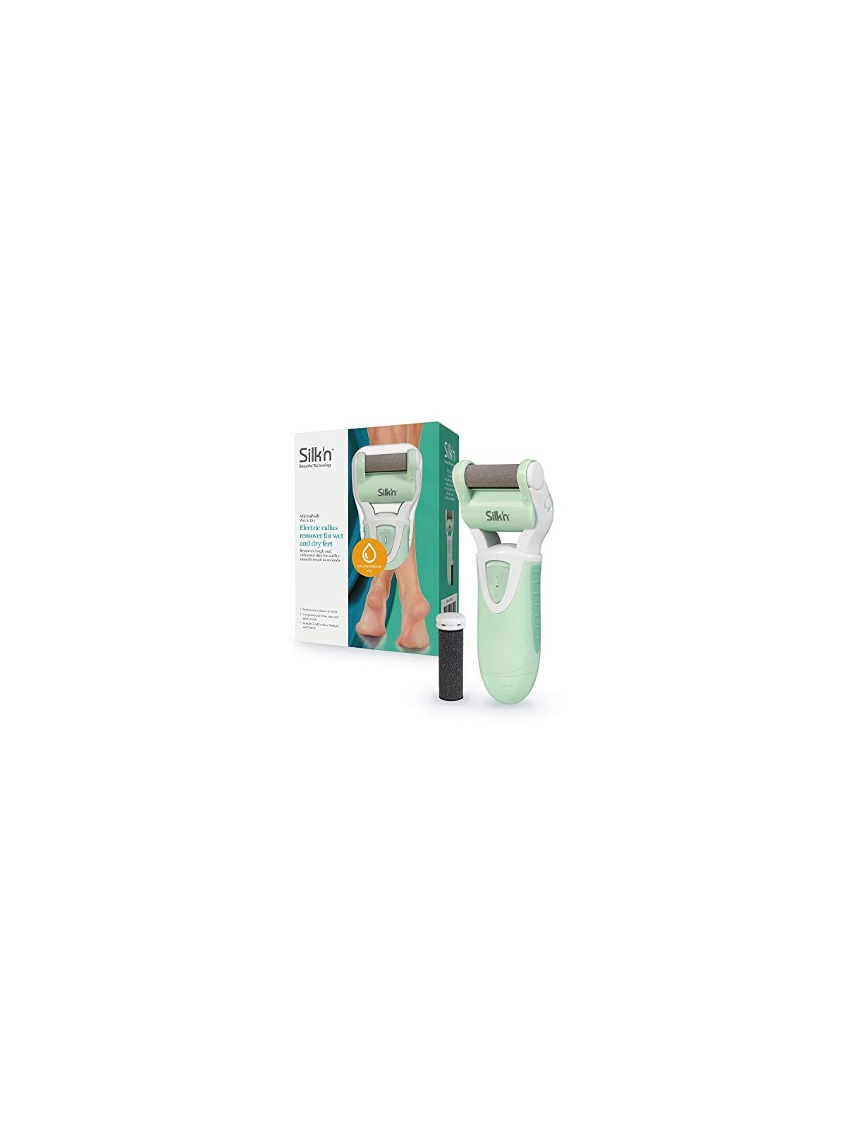 Silkn MicroPedi WetandDry Rimozione della pelle dura
